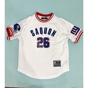 retired Saquon Barkley giants pro luxury jersey